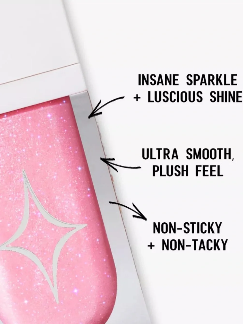 Half Magic Magic Drip Glitter Lip Gloss Mini in Y2K Cherub 1.9ml BRAND NEW